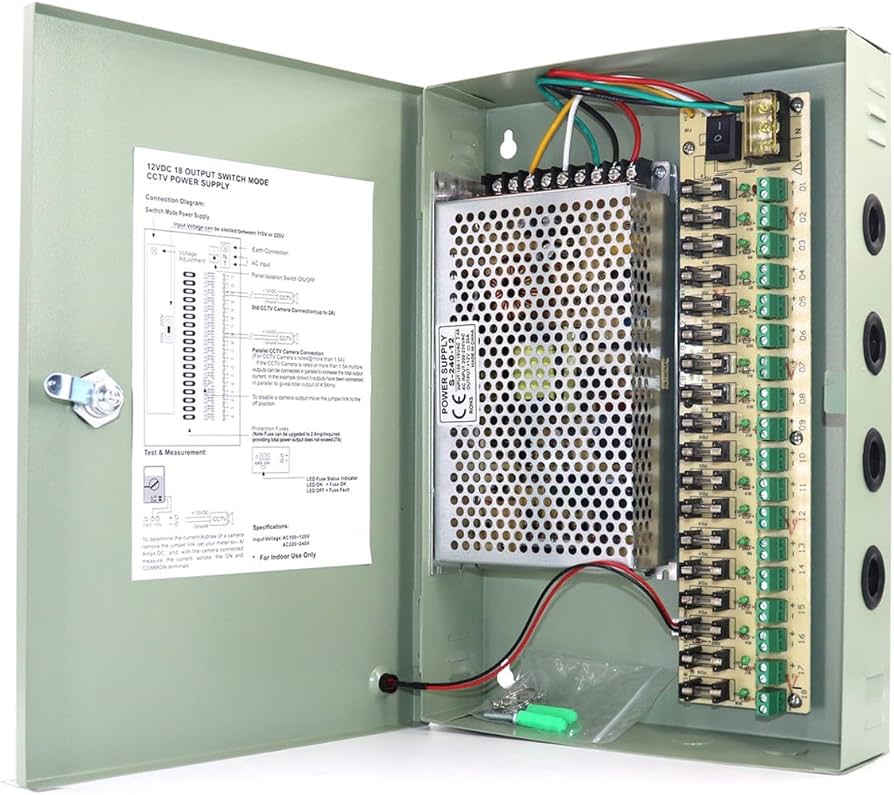 Power supply 18port