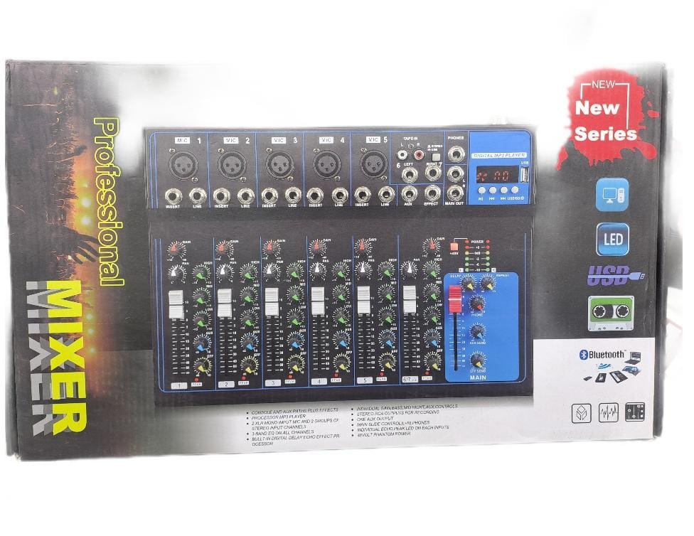  5Input Mixer Amplifier بدون بور