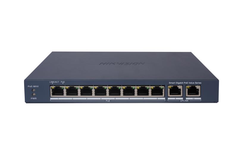 Switch POE 8 Port DS-3E1510P-EI/M