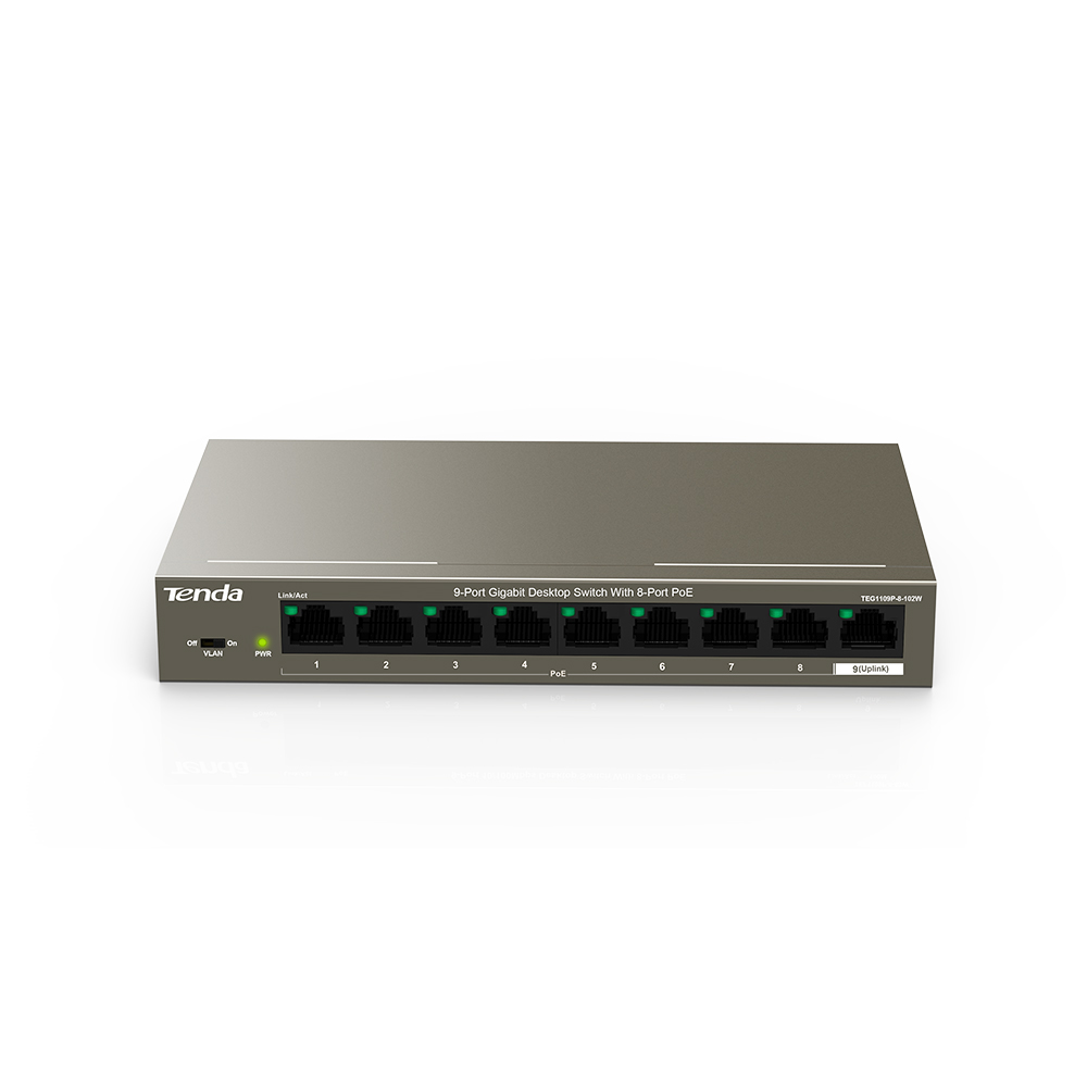 Switch POE 8 Port TEG1109P-8-102W  	