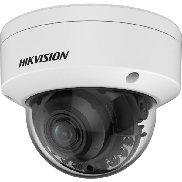 DS-2CD2787G2HT-LIZS 8 MP Smart Hybrid Light with ColorVu Motorized Varifocal Dome Network Camera