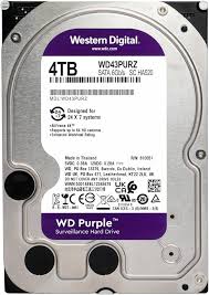 WD Purple 4TB HDD